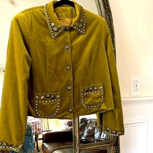 Vintage Double D Ranch Wear Velvet Jacket